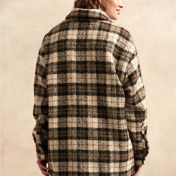 Banana republic wool shacket - Picture 3 of 5